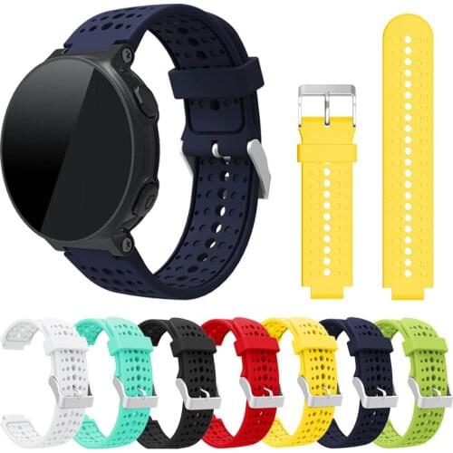 Strap Silicone WatchBand Replacement Band For Garmin Forerunner 235 220 230 620 630 735XT Bracelet Outdoor Sport Wriststrap