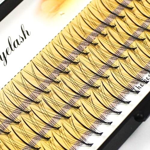Super Grafting Cluster Eyelash Extension Natural 3D Russian Volume Faux Mink Eyelashes Individual Lashes Makeup Cilia Cilias