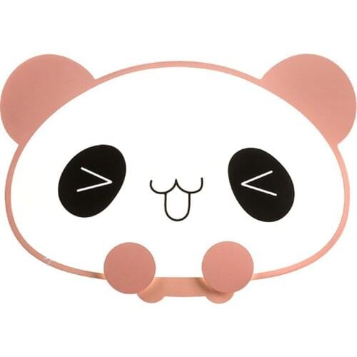 Modern Metal Panda LED Kids Bedroom Ceiling Lamp Childrens Playing Room Ceiling Lights White/Black BABY ROOM Ceiling Lighting