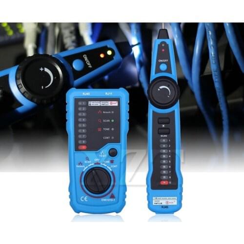 1PCS Telephone Wire Tracker Tracer Toner RJ11 RJ45 Cat5 Cat6 Ethernet LAN Network Cable Tester Detector Line Finder high quality