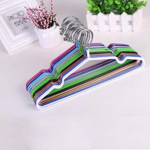 10pcs/lot Children and adult palstic hangers baby hangers for clothes rack slip-resistant seamless child women clothes hanger