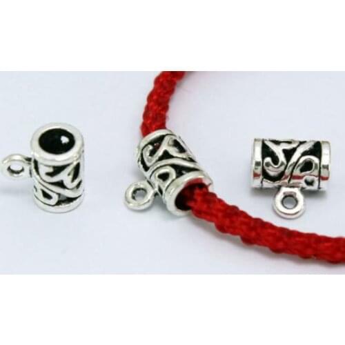 10pcs/lot Tibetan Silver color bracelet Pendants Handmade Decorative Metal DIY Jewelry Alloy accessories d4sd