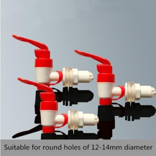 New12mm Bottling Bucket Plastic Water Tap Homebrew Beer Faucet Bottling Carboy Spigot With Dust Cover