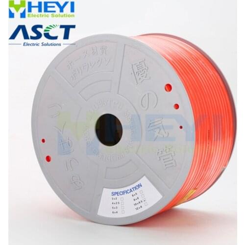 6mm*4mm 180m High pressure Pneumatic Component C category PU Tube 6mm OD 4mm ID Air Line Polyurethane Hose for Compressor