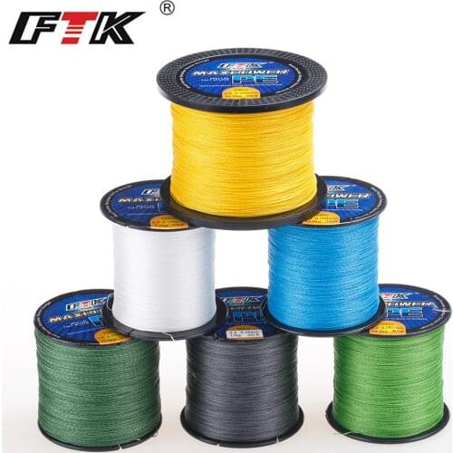 FTK Brand TP500M/547Yds Super PE Braided Multifilament Fishing Line 8LB 10LB 20LB 30LB 40LB 60LB Braided Line linha de pesca