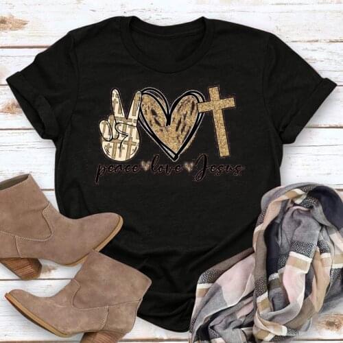 Graphic T-shirt Summer Womens Tee Shirt Fashion O-neck Top Tee Short Sleeve Casual Cute Holiday Printed Shirt Top Femme Ete