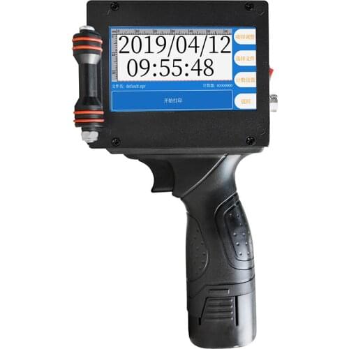 1 inch print height Chinese Inkjet Printer SH T5 Industrial Handheld portable Printer for Batch Code Expiry Date