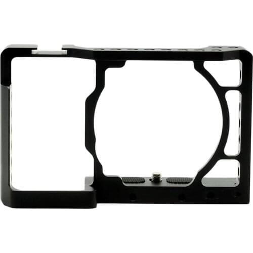 Kuulee Camera Cage Stabilizer for Sony A6400/ A6000/ A6300/ A6500 DSLR Cage Mount Microphone Monitor
