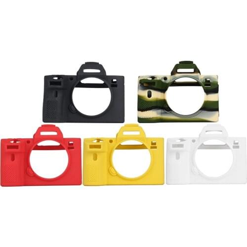 Lightweight Silicone Camera Bag Case Protective Cover for sony A7RII A7SII A7II A7R2 Mirrorless System Camera