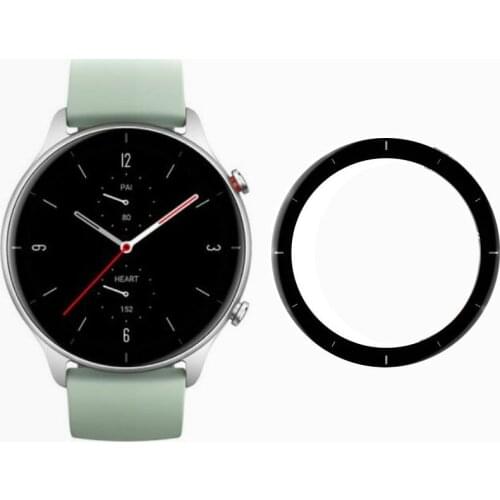 3D Curved Full Edge Soft Protective Film Cover Protection For Amazfit GTR2 E/GTR 2E Sport Watch Smartwatch Screen Protector Case