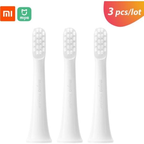 3 Pcs Toothbrush Head Replacement for Xiaomi Mijia T100 Sonic Electric Toothbrush Waterproof Gum Health Replacement Tooth Brush