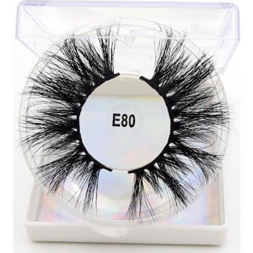 Visofree 25mm Lashes Thick Long 5D mink eyelashes mink lashes natural dramatic volume eyelashes extension 3d false eyelash