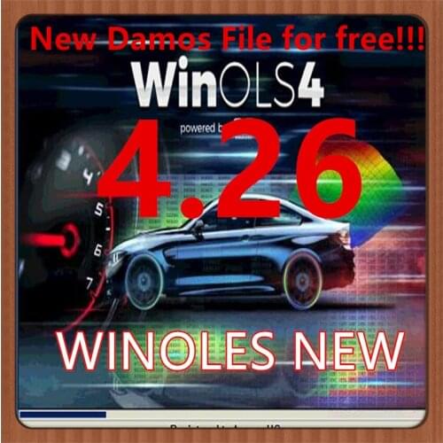 Newest WinOLS 4.26 With demos files 66 Plugins And Checksum WinOLS V4.26 More Functions Auto ECU Chip Tuning Software