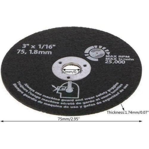 Circular Saw Blades Cutting Disc For Grinding Resin Saw 1.8mm Thickness
