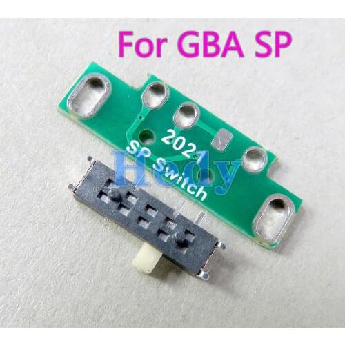 1set OEM For GBA SP ON OFF New on off power switch Board for GBA SP game console repair Replacement Power Switch