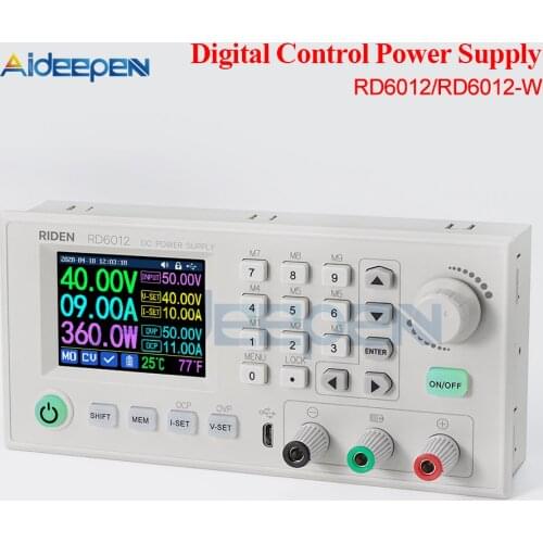 RD RD6012 RD6012W USB WiFi DC to DC Voltage Step down Power Supply Adjustable buck converter voltmeter 60V 12A