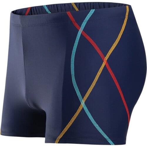 Sexy Mens Boxer Briefs Swimming Mens Shorts Swimming Swim Trunks Comfortable quick-drying Shorts Slim Sexy Swimwear Pants