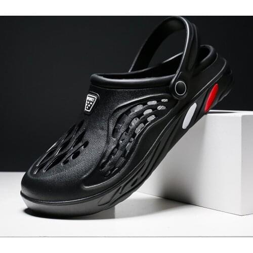 Men Slippers 2020 Summer Casual Home Slipper Quick Dry Clogs Beach Sandals Cheap Garden Shoes Mules Non-slip Bathroom Flip Flops