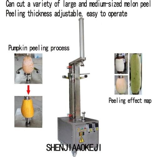 ZH-XP1 Fruit peel breaking machine Pumpkin peeling machine Melon and grapefruit peeling machine 380V 0.75KW 1 PC
