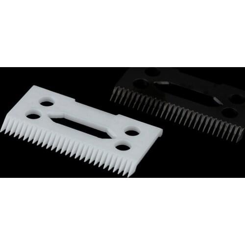 Magic Clip 2 Holes Hair Clipper Blade Cutter Electric Clipper Blades Ceramic Blades For Wahl Shear Clipper With Box Blade Knife