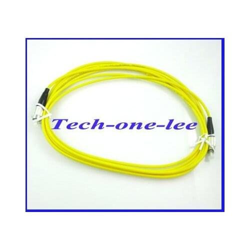 10pcs/lot FC to FC fiber patch cord jumper cable, SM, simplex 3m