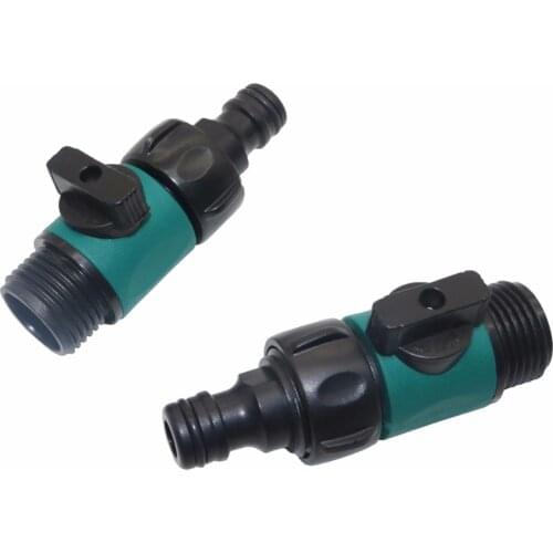10 PCs water hose connector Fast couplings for car washing connections to a water pipe Straight valve switch