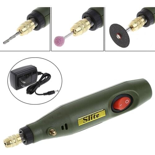 110V Power Tools Engraving Pen Mini Electric Grinder Polishing Machine Small Manual Drilling Machine Power Tools Us Plug