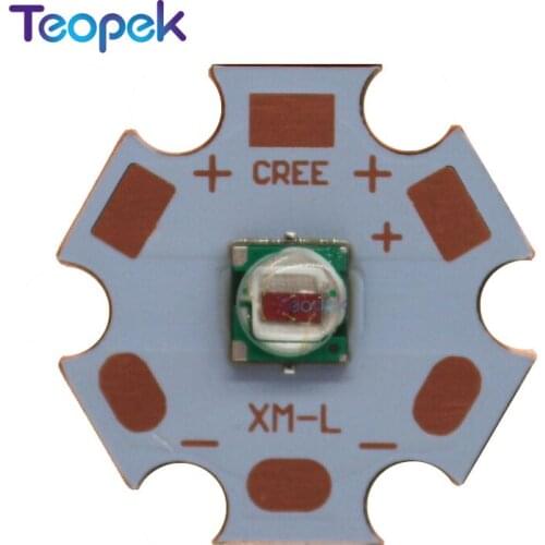 2Pcs Epileds 5W 5050 Led Emitter Light Royal Blue Green Red On 20MM PCB Board For Fishing Lamp