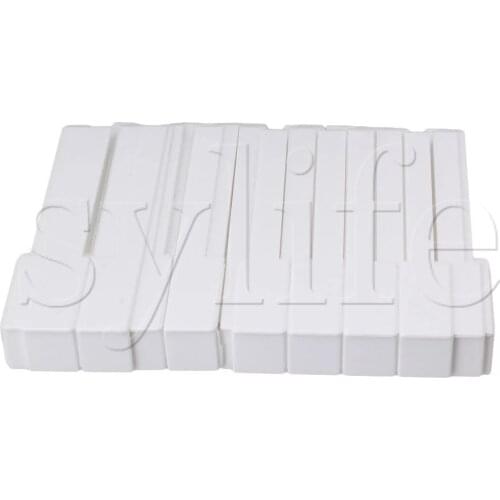 ABS Plastic PIANO KEYTOPS KIT REPLACEMENT PIANO KEY
