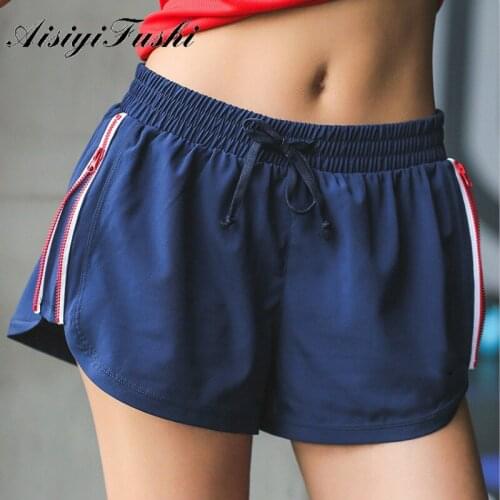 AISIYIFUSHI Women Cotton Casual Hot Shorts Soft Elastic Waistband Sports Shorts Female Clothes Summer Gym Cycling Sport Short