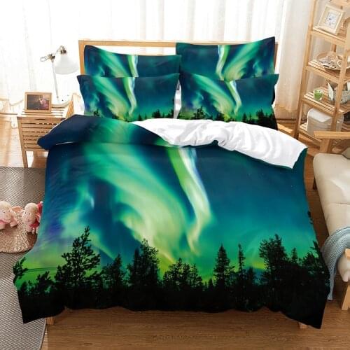 Aurora Bedding Set Duvet Cover Set 3d Bedding Digital Printing Bed Linen Queen Size Bedding Set Fashion Design