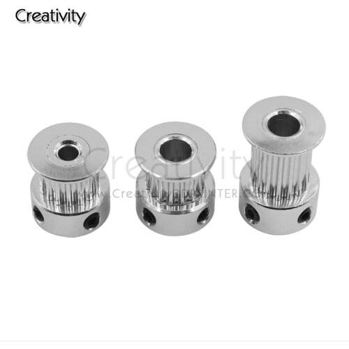 3D Printer Parts Bore 3.17mm/5mm Width 6mm/10mm Synchronous Wheel GT2-16T synchronous wheel nbelt pulley 2 GT round pulley gear
