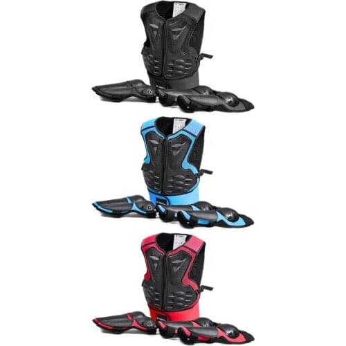 Kids Full Body Armor Protective Gear Elbow Knee Protection Pads for Motocross new