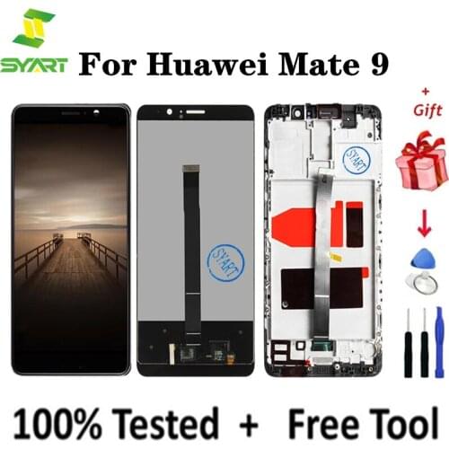 For Huawei Mate 9 LCD Display + Touch Screen Digitizer Assembly Replacement + Tool For Mate9 MHA-L09 MHA-L29 MHA-AL00 LCD Screen