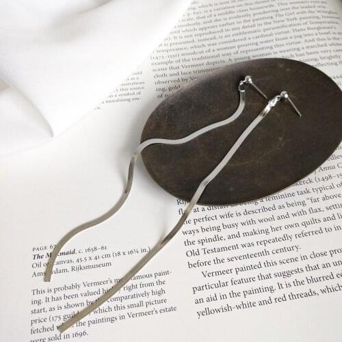 Женские серебрянные серьги Louleur China At AliExpress