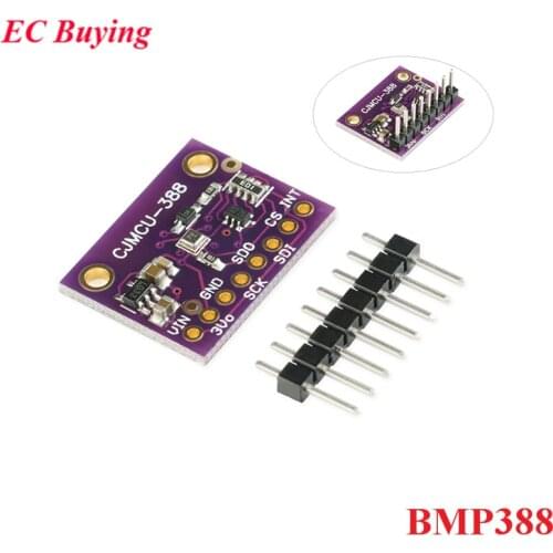 BMP388 Atmospheric Pressure Sensor Module Digital Temperature For Arduino Electronic DIY Board IIC I2C SPI 24Bit Low Noise