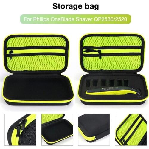 New Shaver Carrying Case Travel Bag Shockproof EVA Shaver Razor Holder Storage Bag for Philips OneBlade Zip Lock Plastic Bags
