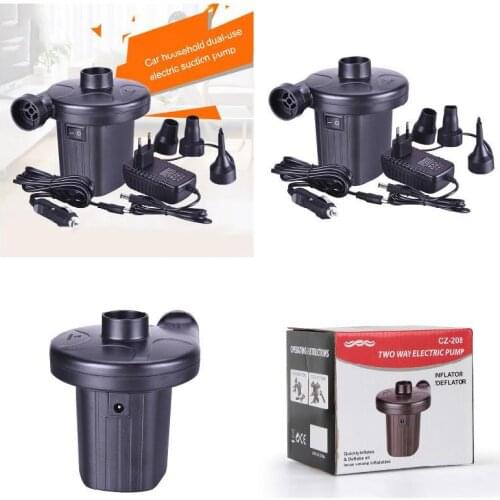 Portable Electric Air Pump for Swimming Ring Inflatables Air Mattress Raft Bed Boat Toy Hot Pumps, Parts & Accessories
