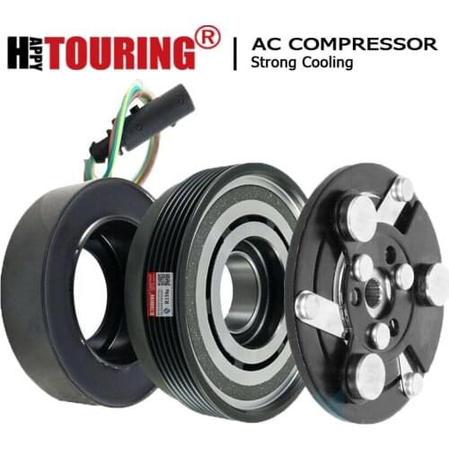 SD7V16 AC Compressor Clutch for VW Volkswagen Golf New Beetle Bora 7H0820811B 1J0820811M 1J0820811L 1J0820811H 7M3820811B