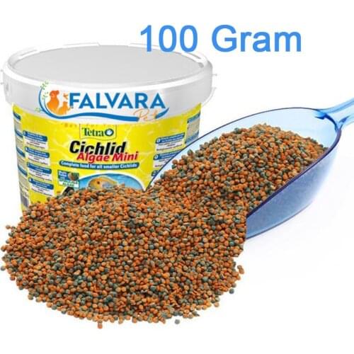 Tetra Cichlid Algae Mini Granules, Partition From Bucket Fish Feed, Cichlid Feed, Granule Feed, Floating Bait