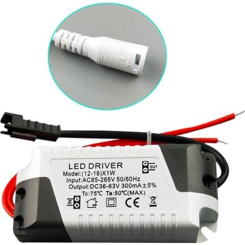 3W-36W LED Driver 85-265V 300mA Light Transformer Constant Current Power Supply Adapter for Led Lamps strip Lighting