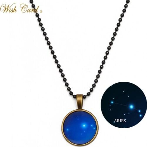 Женские кулоны знаки зодиака Wish Card China At AliExpress