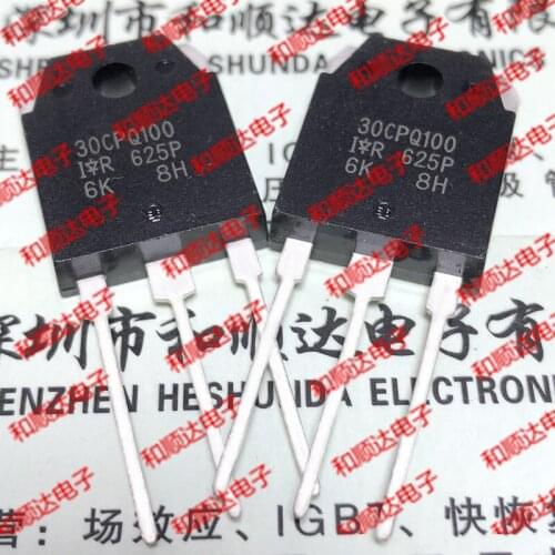 10pcs/lot 30CPQ100 New Spot TO-3P 100V 30A