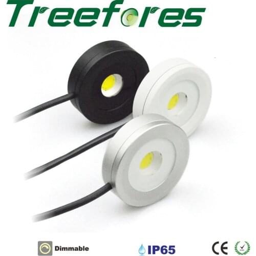 AC 110V 120V 220V 230V 240V 3W IP65 Slim Led Cabinet Lamp 14mm Thin Led Downlight CE RoHS Mini Led Spot Light for Home Interior