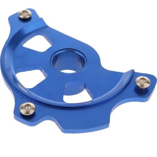 Disc Brake Disks - Motorcycle Scooter Front Brake Disc Cover Guard Blue Brake Hardware Fits for YAMAHA YZ125 2008-2017