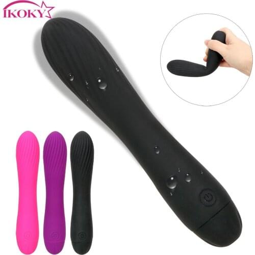 IKOKY Dildo Vibrator G-spot Sex Toys for Woman Strong Vibration Orgasm Massage 7 Speed Magic Wand Vagina Clitoris Stimulate