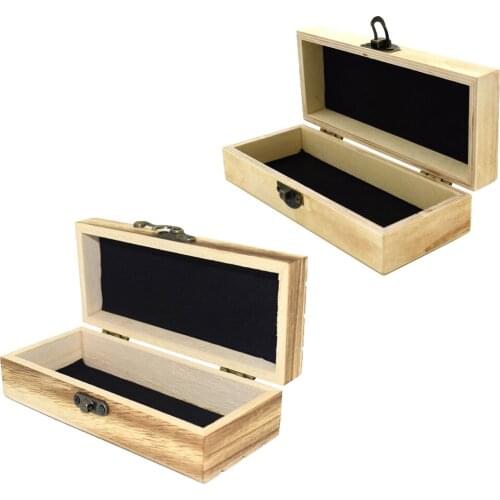 Handmade Glasses Box Holder Natural Bamboo Wooden Sunglasses Eyewear Protective Case Scratchproof Rectangle Shape Eyewear Cases