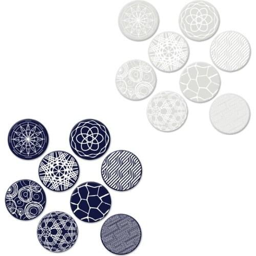 Cups Mat Round Shape Pot Pads Silicone Material for Hot Pots and Pans Holder Kitchen Insulation Coaster Hot Pad for Dish