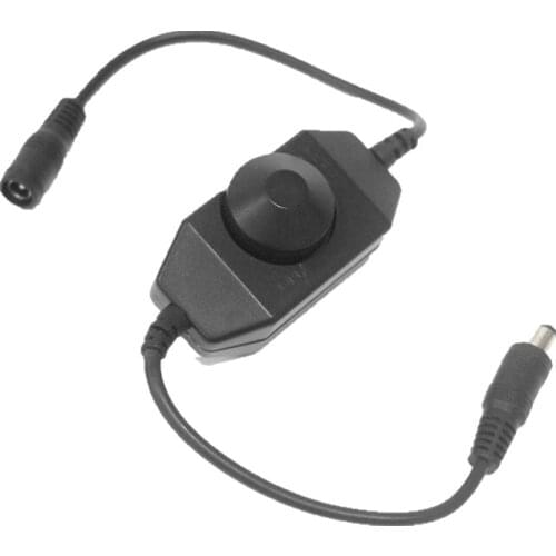 Mini LED Dimmer Switch Brightness Adjust Controller For 2835 3014 3528 5050 5630 5730 12V 24V Single Color RGB LED Strip light