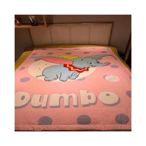 Disney Dumbo Fashion Anime Figures Cartoon Product Cosplay Accessories Summer Quilt Household Gift